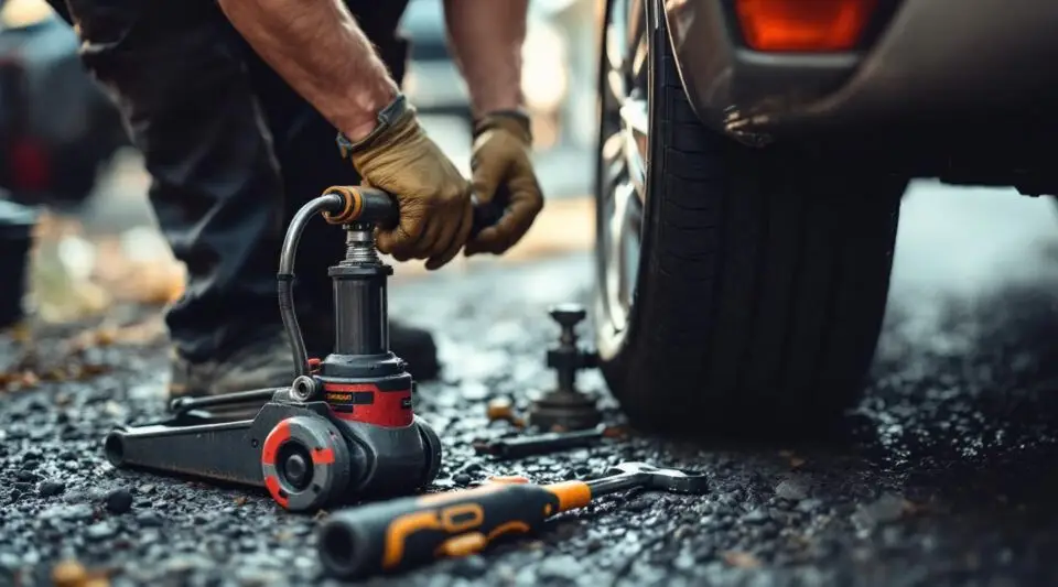 Flat Tire Change Service Clayton
